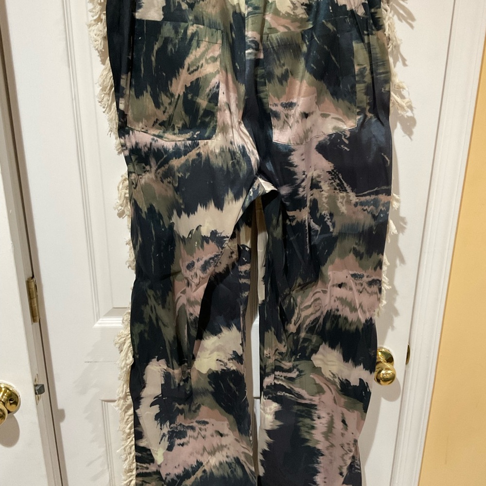 Boutique Brand Highlights Plus Size 2X Fringe Pants - Picture 4 of 8